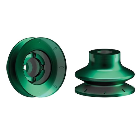 Fipa Bellows vacuum cup diam. 21 mm, Monoflex  green 50 Degrees 23.021.264.22